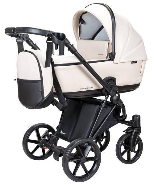 Коляска дитяча функціональна Angelini Enigma 2в1 Молочно-пудровий Коляска дитяча функціональна Angelini Enigma 2в1 Молочно-пудровий