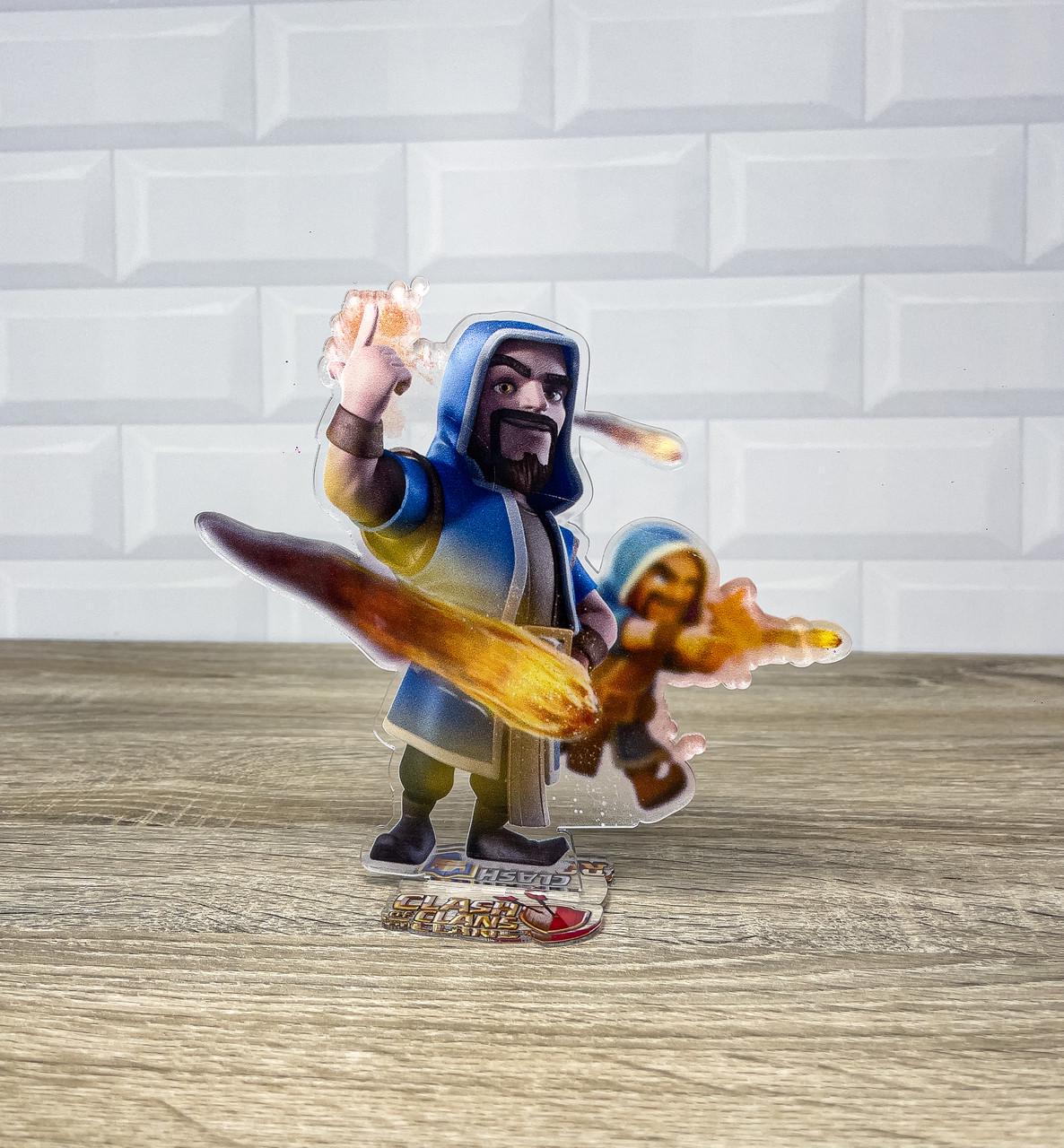 Фигурка коллекционная акриловая Clash of Clans Clash Royale Персонаж Колдун 15 см (2123766050)