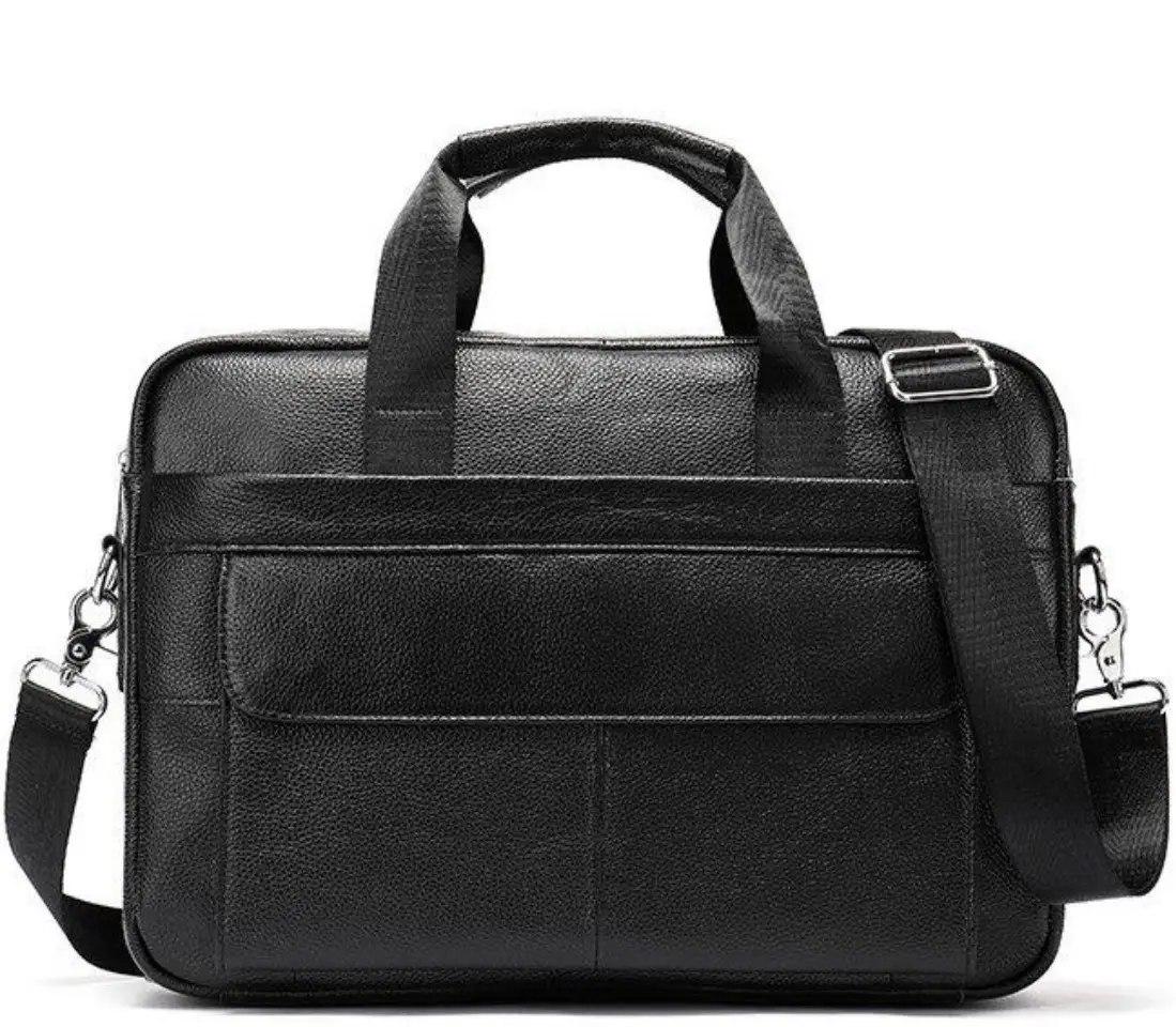 Сумка мужская Tiding Bag RD-23164 кожаная Черный