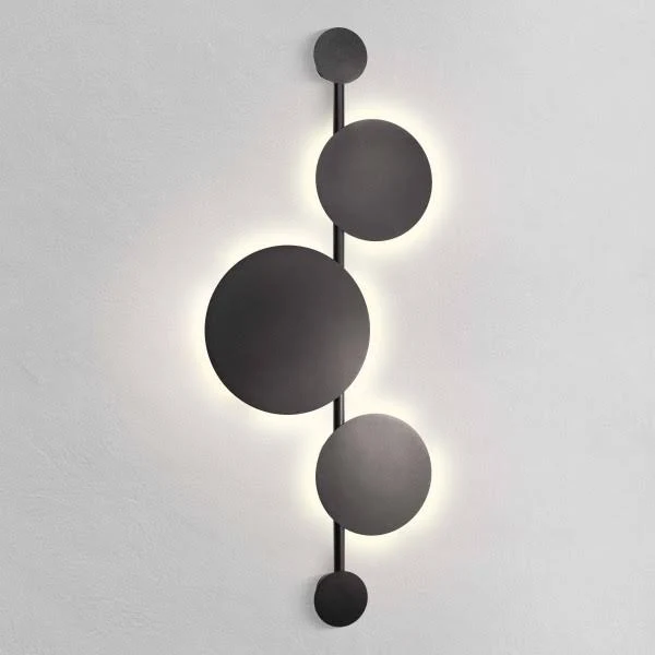 Светильник на стену дизайнерский Wall Dots Black (WL-000518/BLACK) - фото 2