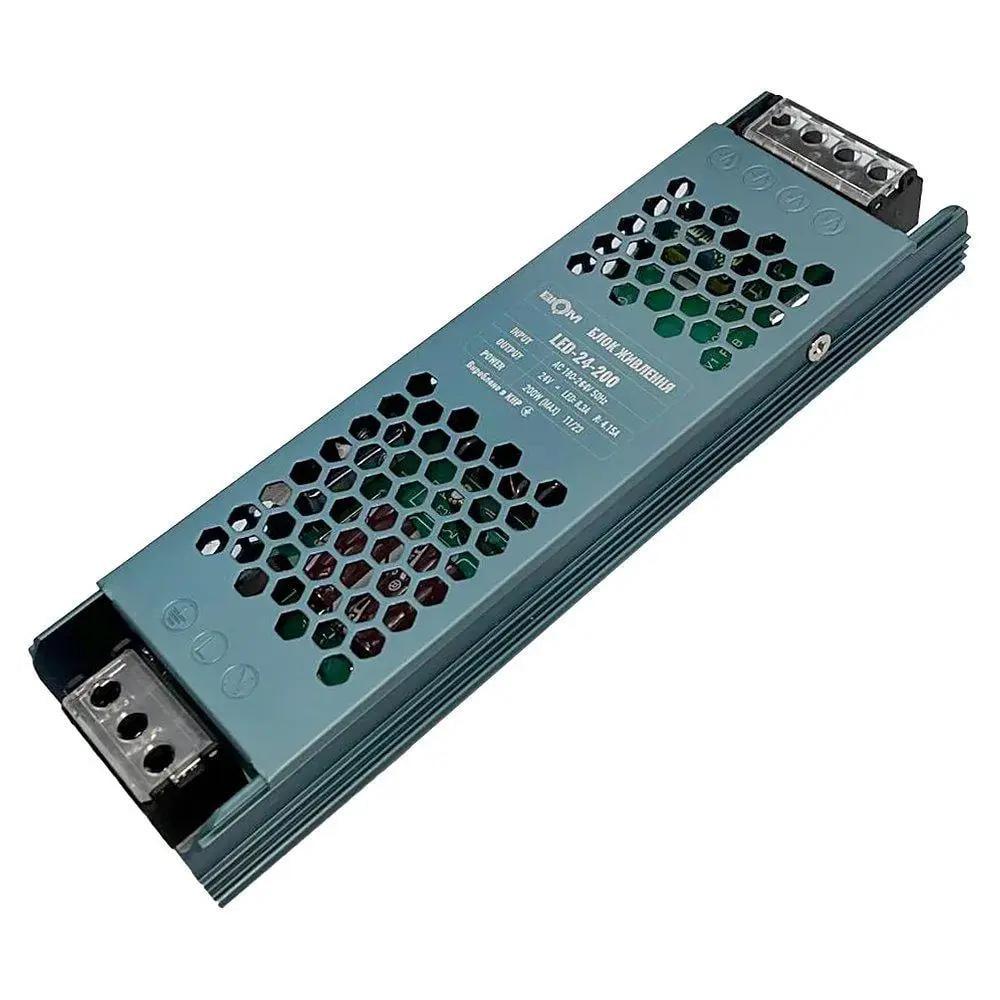 Блок питания Biom DC24 металлический узкий 200W 8,3A (LED-24-200/27774412) Блок питания Biom DC24 металлический узкий 200W 8,3A (LED-24-200/27774412)