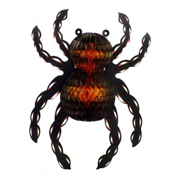 Декор на Хэллоуин Seta Паук подвесной бумажный (13-340)