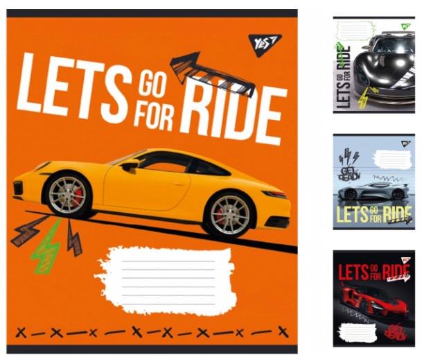 Зошити учнівські Yes Lets go for ride 60 арк. 10 шт. (MTT-186208)
