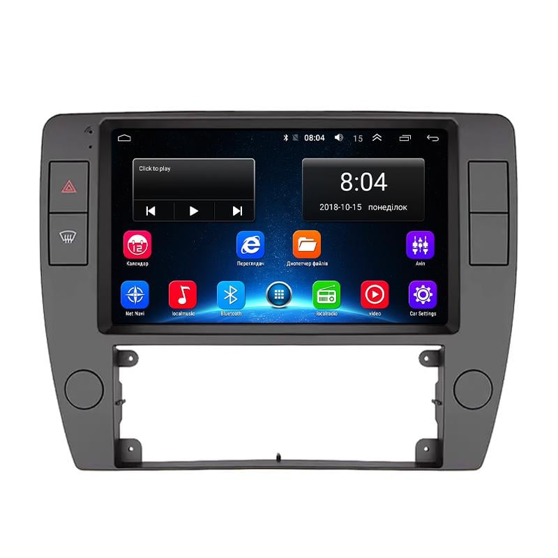 Магнітола штатна Lesko для Volkswagen Passat B5 Рестайлинг 2000-2005 (9930-43215)