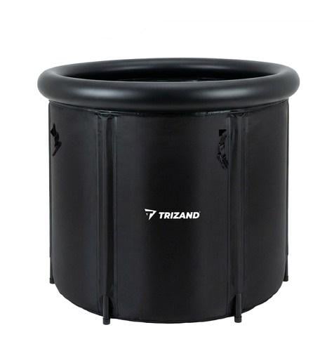 Ванная в бочке зимняя переносной бассейн для регенерации и закаливания 320 л Черный