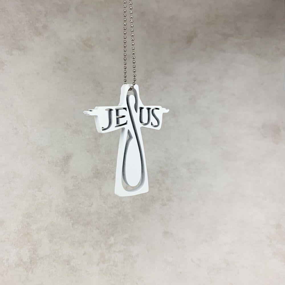 Набір підвісок декоративих Jesus Фігурна 9 см 2 шт. (хрпід0003а)