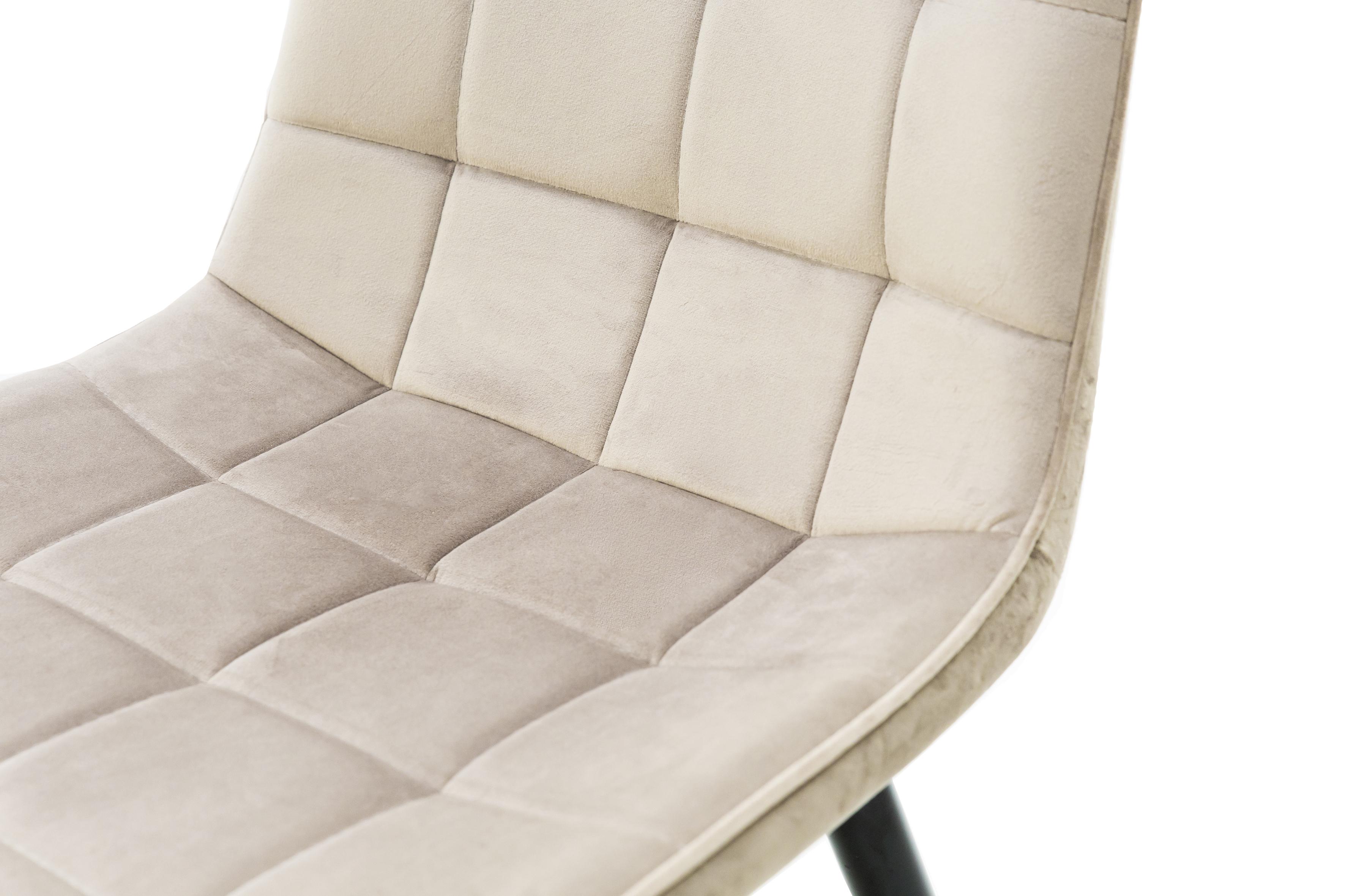 Стілець для кухні та вітальні ГРЕЙС Віллі 480х890х560 мм Чорний/Бежевий (GAА0057516) - фото 9 Стілець для кухні та вітальні ГРЕЙС Віллі 480х890х560 мм Чорний/Бежевий (GAА0057516) - фото 9