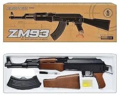 Автомат іграшковий Cyma ZM93 АК-47 на кульках металевий (20631511)
