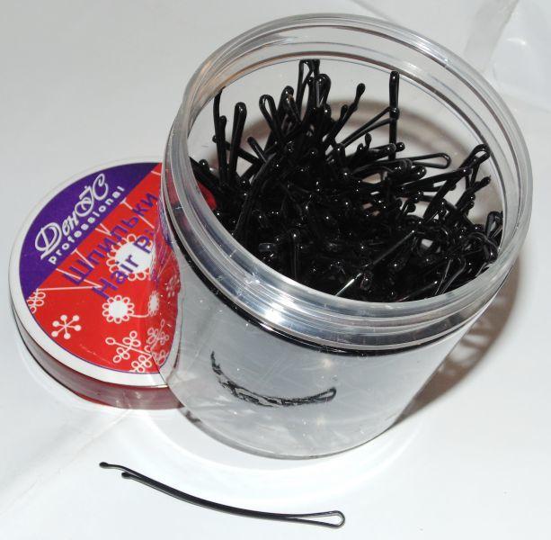 Невидимки для волос ДенІС professional А 53 65 мм 200 шт. Черный (1453069977)