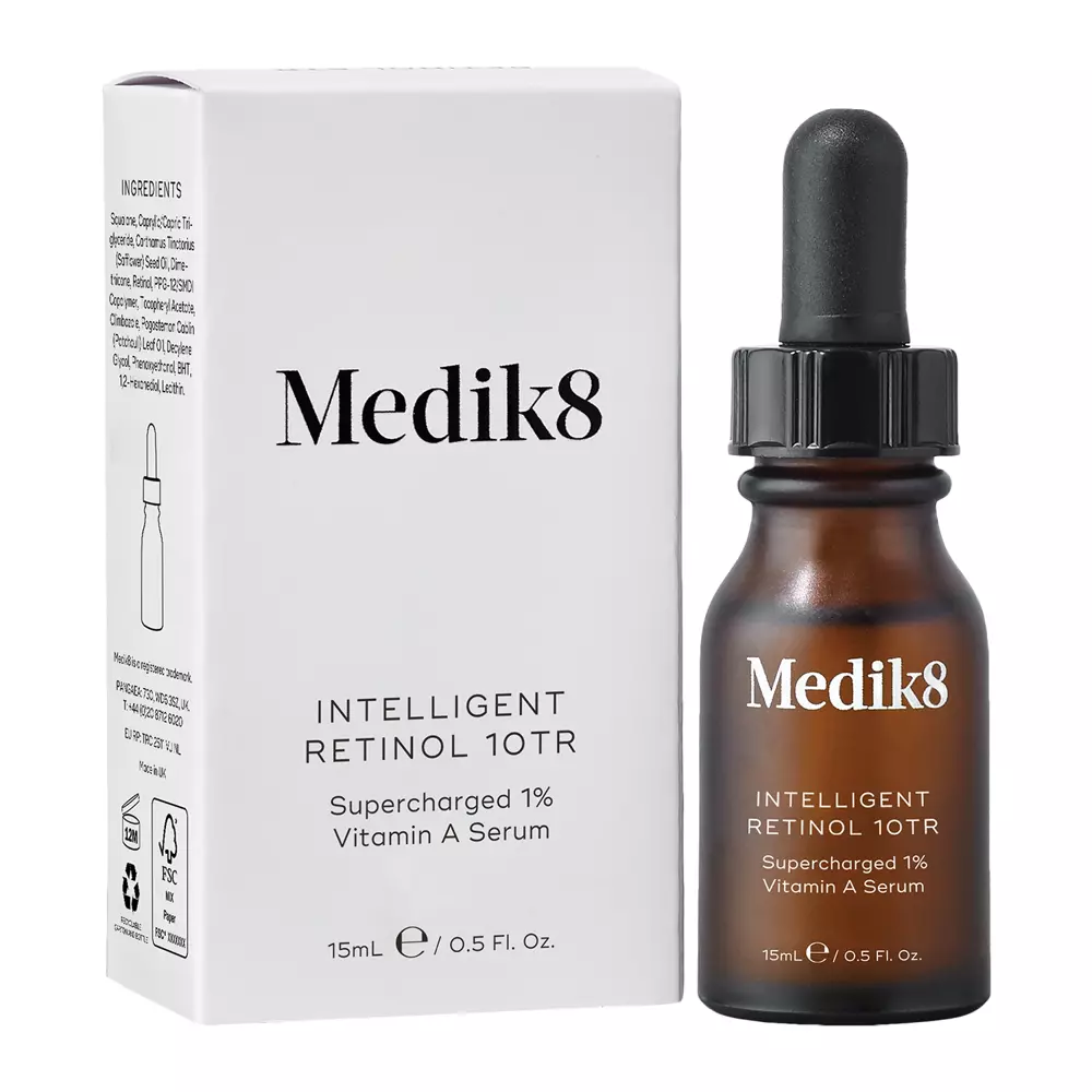 Сыворотка для лица антивозрастная Medik8 Intelligent Retinol 3TR с витамином А 0,3% 15 мл (BQ-064) Сыворотка для лица антивозрастная Medik8 Intelligent Retinol 3TR с витамином А 0,3% 15 мл (BQ-064)