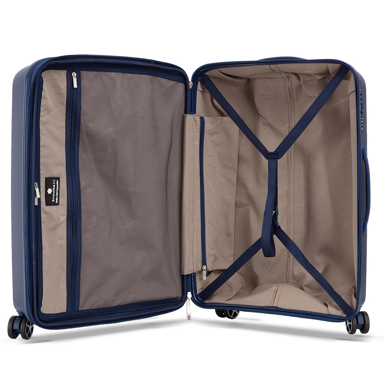 Валіза середня Snowball 40903 поліпропілен M Темно-синій - фото 9 Валіза середня Snowball 40903 поліпропілен M Темно-синій - фото 9