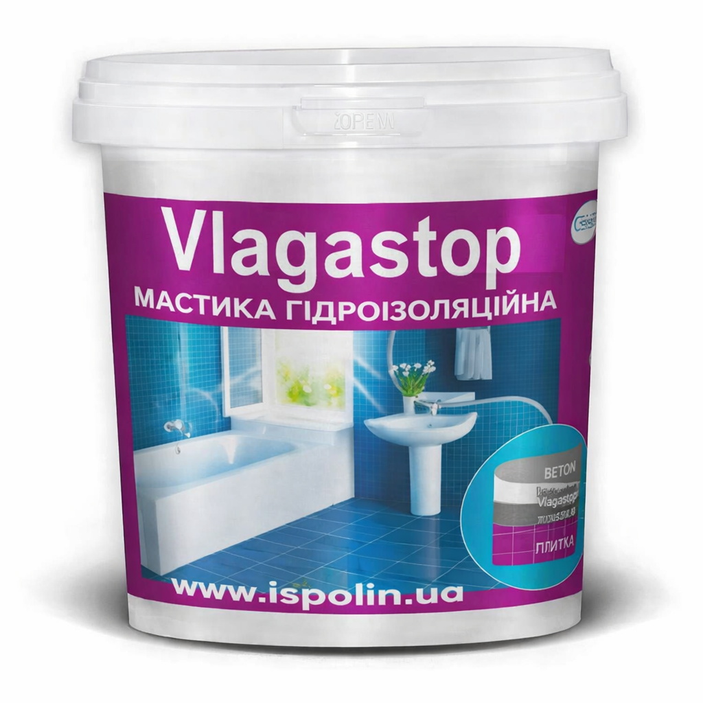 Мастика гидроизоляционная Vlagastop Сириус универсальная 1 кг (28715691)