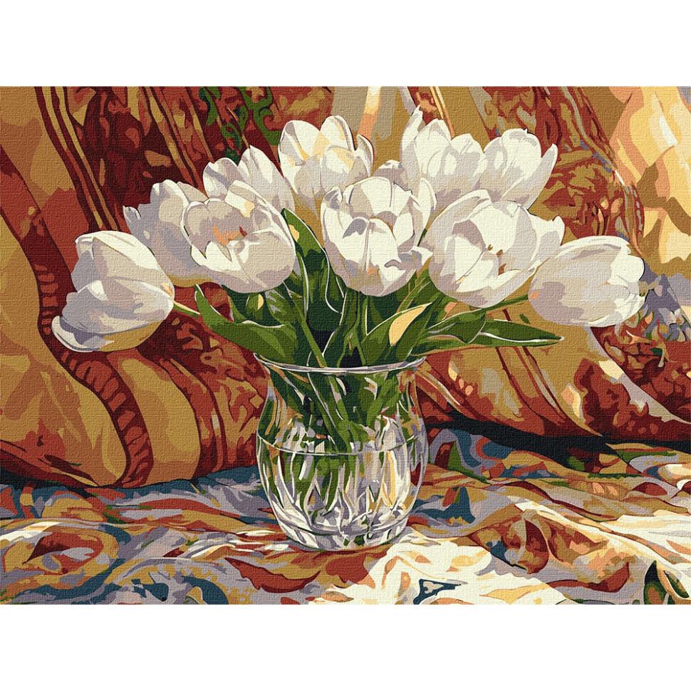 Картина за номерами Ideyka Тюльпановий спокій 30x40 см (KHO3313)