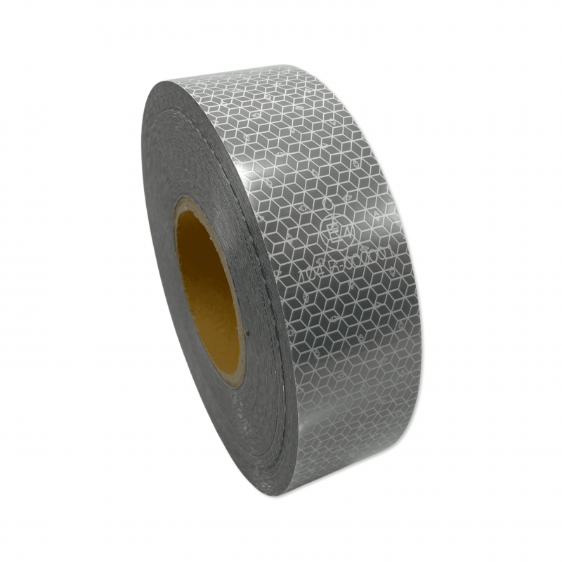 Лента светоотражающая Е4 Белый (PVC3M-W)