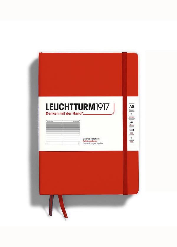 Блокнот Leuchtturm1917 Fox средний линия Red (367252) Блокнот Leuchtturm1917 Fox средний линия Red (367252)