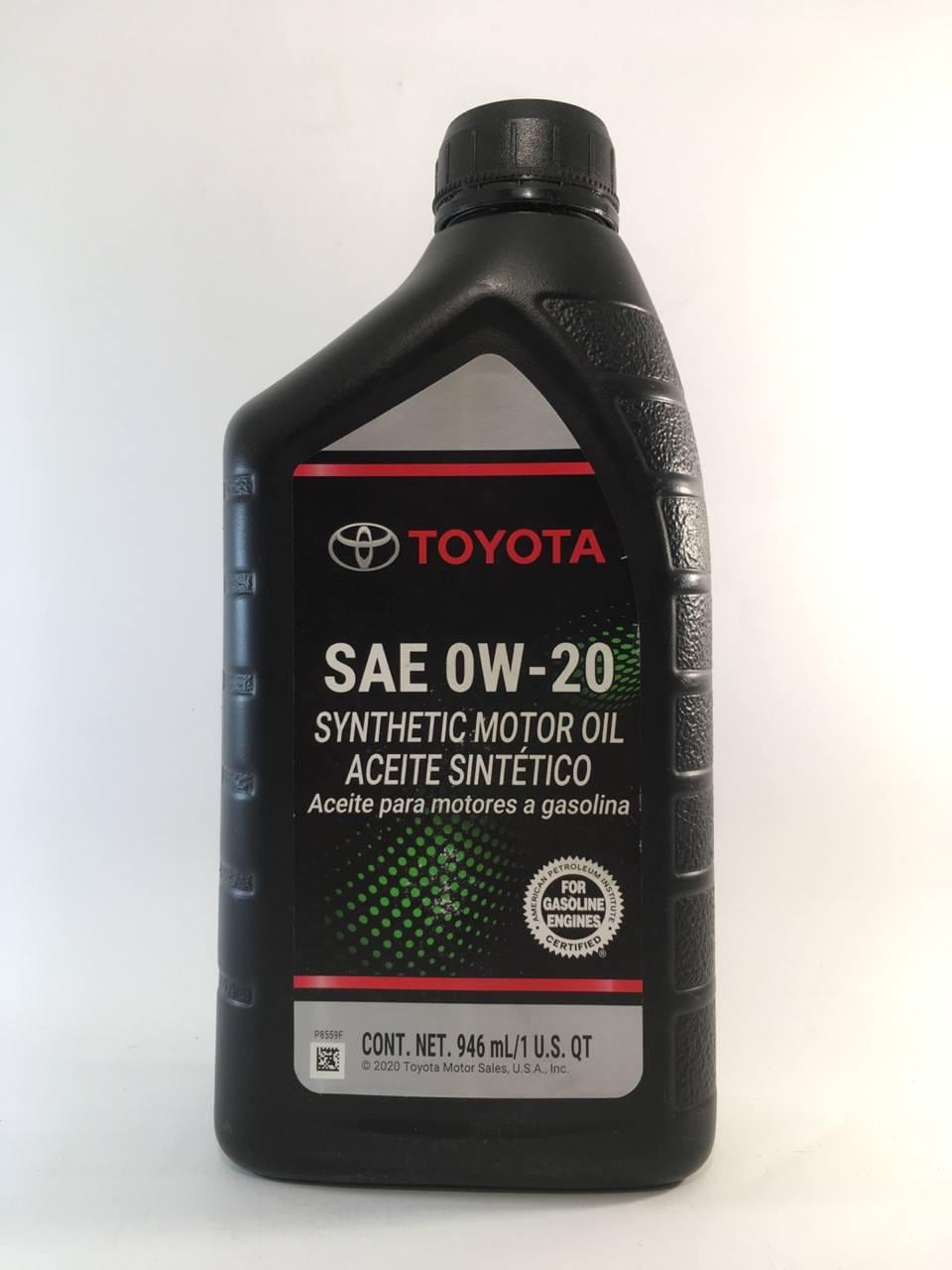 Моторное масло Toyota Full Synthetic SP 0W-20 0,946 л (002790WQTE6S)