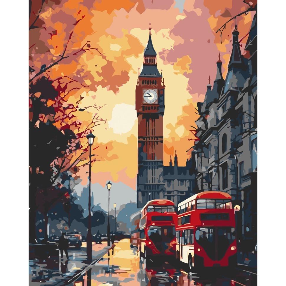 Картина по номерам ART CRAFT Big Ben 40x50 см Разноцветный (PM-194-K-1509)