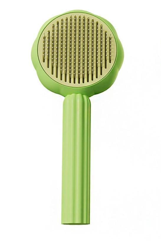 Щетка-чесалка-массажер Aiwo для вычесывания кошек и собак Салатовый (11395626)