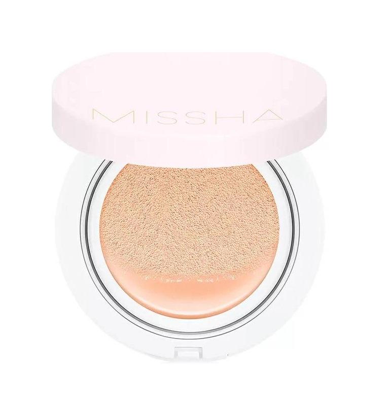 Тональний кушон для обличчя MISSHA Cushion Moist Up SPF50 №21 15 мл (8809581449268) - фото 1