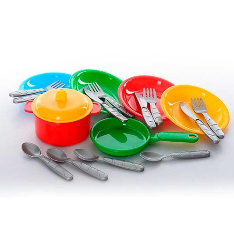 Детская игровая посуда Технок Маринка 10 пластиковая (1646)