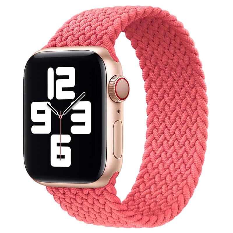 Ремінець Braided Solo Loop AAA для Apple watch 38 мм/40 мм 135 мм Рожевий (00000051877_3)