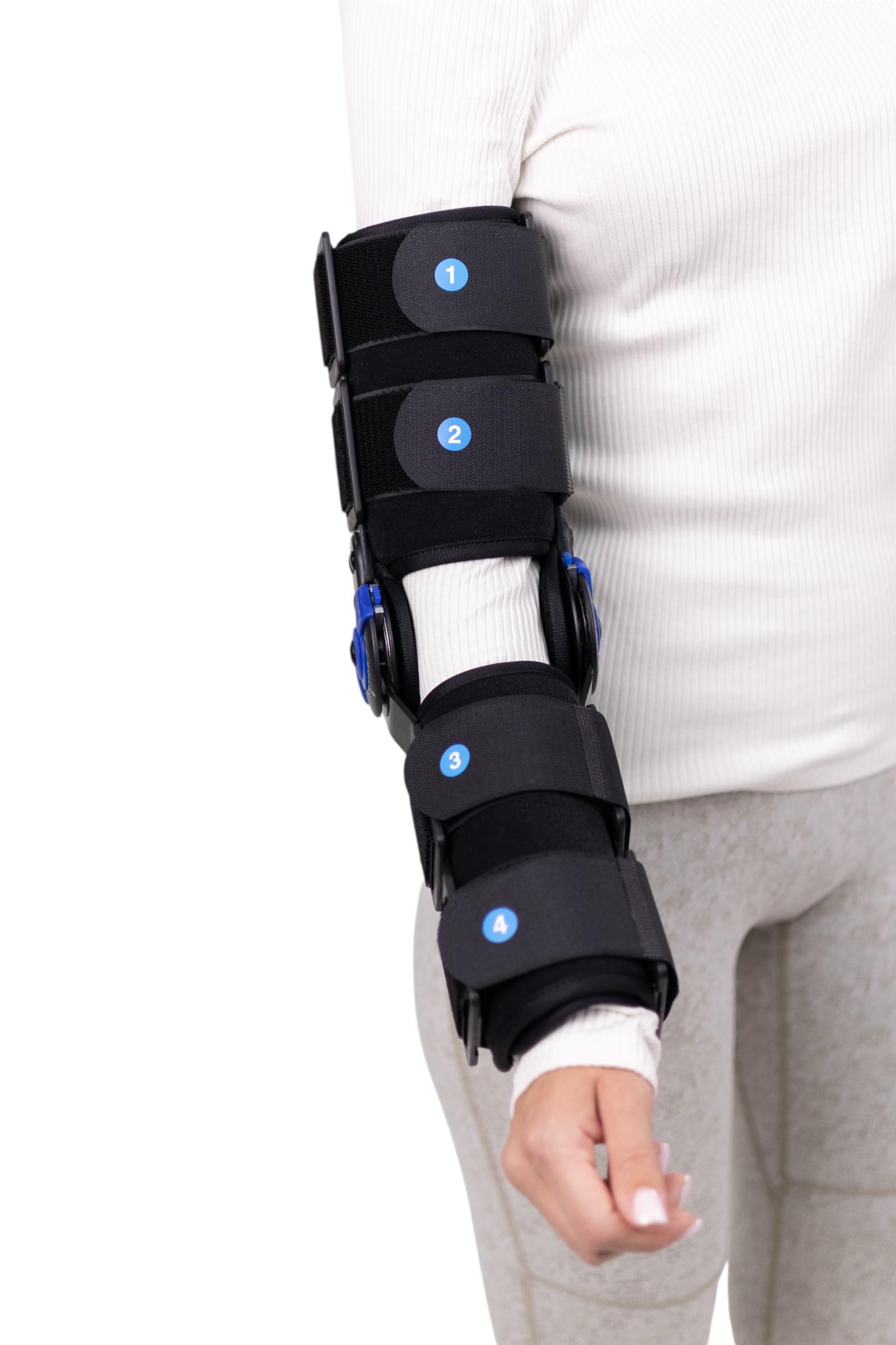 Ортез локтевого сустава MED1-TJ-301 с регулируемым шарнирным механизмом универсален (MED1-TJ-301) - фото 5