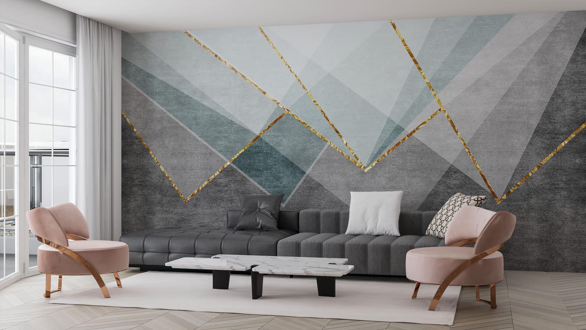 Фотообои флизелиновые Styleo Print-walls Золотая логика 0736 400х250 см (Pw-0736/4)