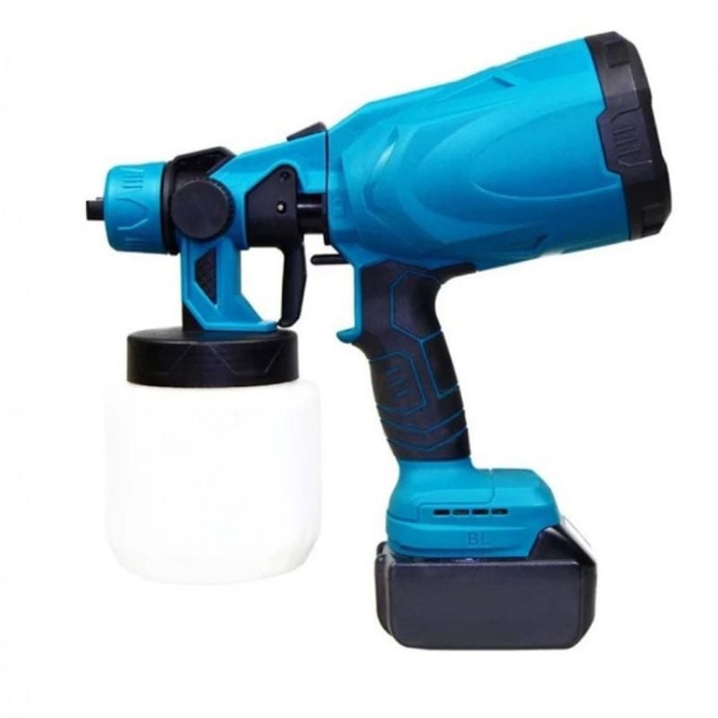 Фарбопульт акумуляторний Krafftec 48V/2 Ah 600W 800 мл (tf7466) Фарбопульт акумуляторний Krafftec 48V/2 Ah 600W 800 мл (tf7466)