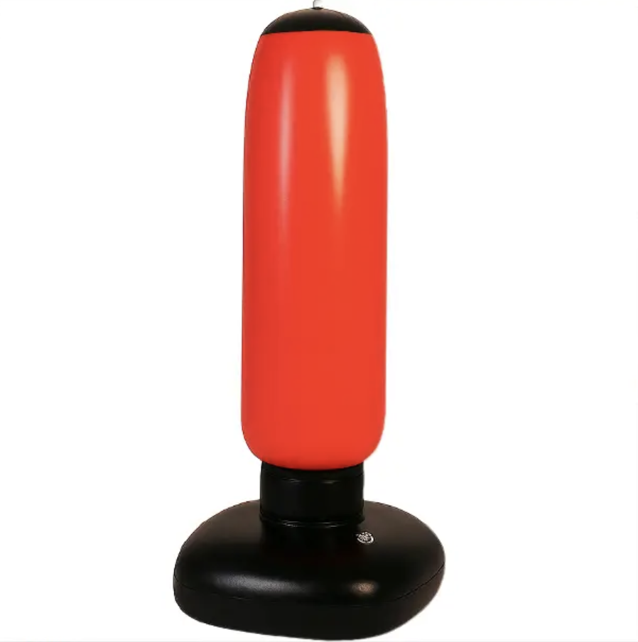 Боксерская груша 160 см надувная напольная Красный (Е500291)