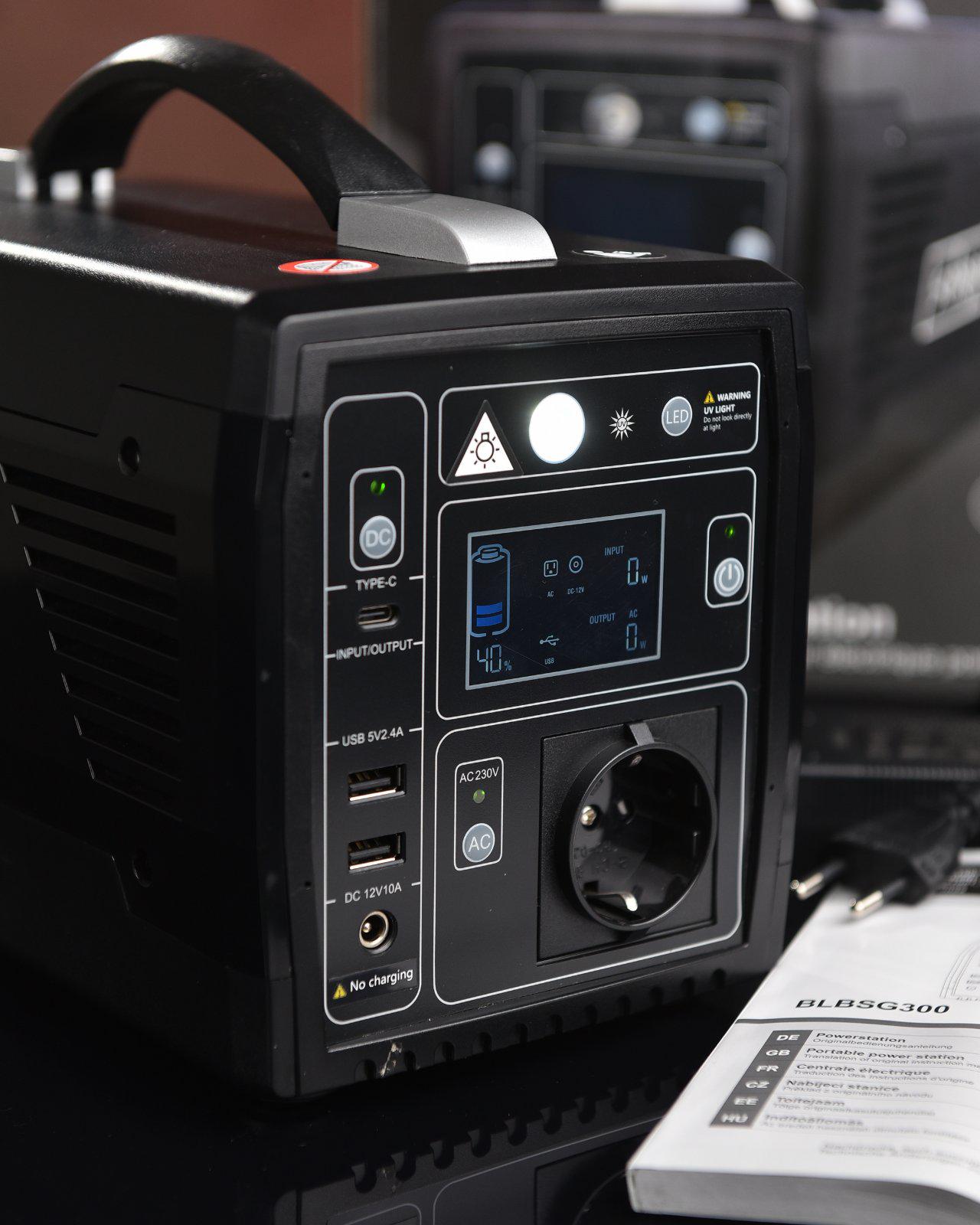 Зарядная станция Scheppach 300W 2 USB Type-C (18184622) - фото 2