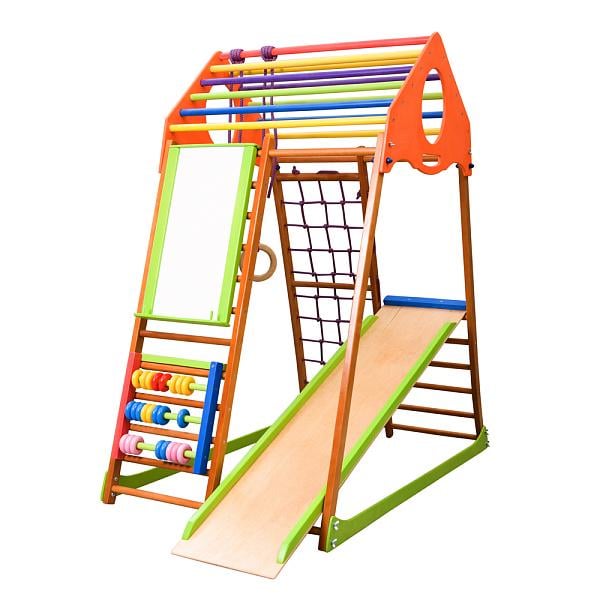 Детский спортивный комплекс для дома SportBaby KindWood Plus (ASportBaby11)