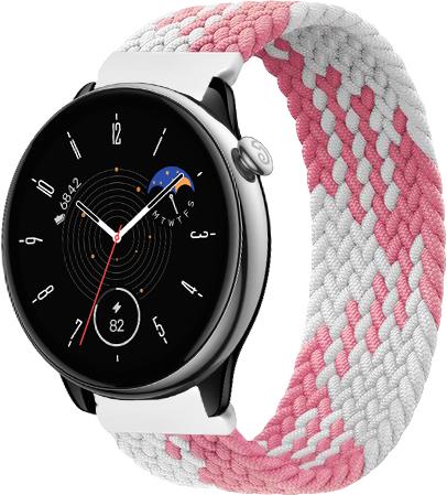 Ремешок Solo Loop Multi для Amazfit GTR Mini (145 мм) Pink/White (33641-52)