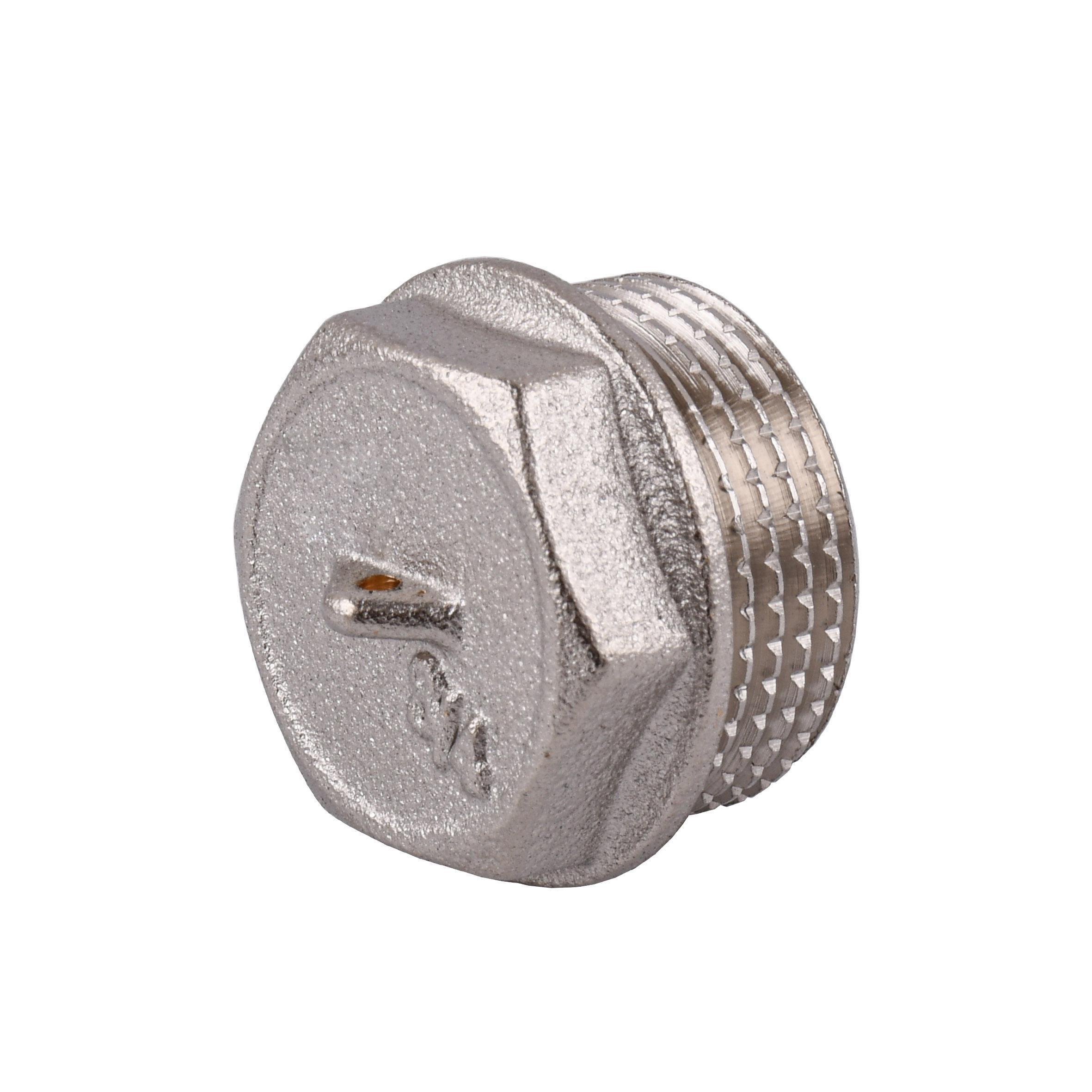 Заглушка Optimum NC402P 3/4"С никелированная под пломбу (000030760)