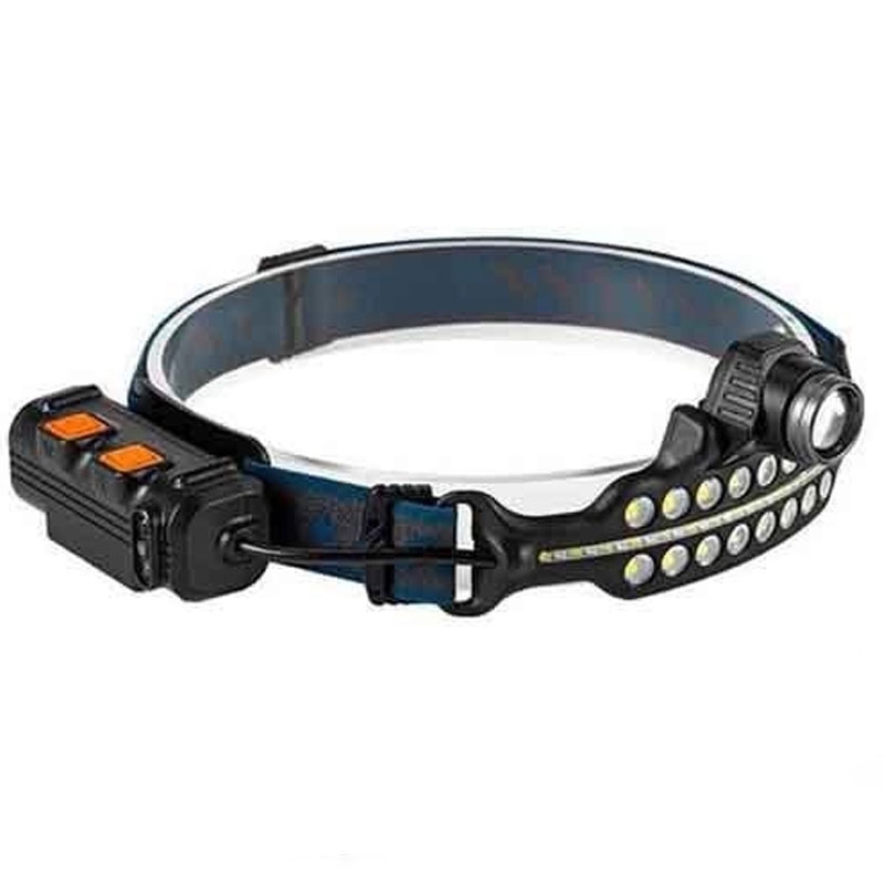 Фонарик налобный Bailong BL-W690-LTS+SMD (tf5074)