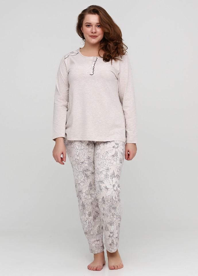 Комплект домашний Juliet de Luxe 2XL Бежевый (30009-В)