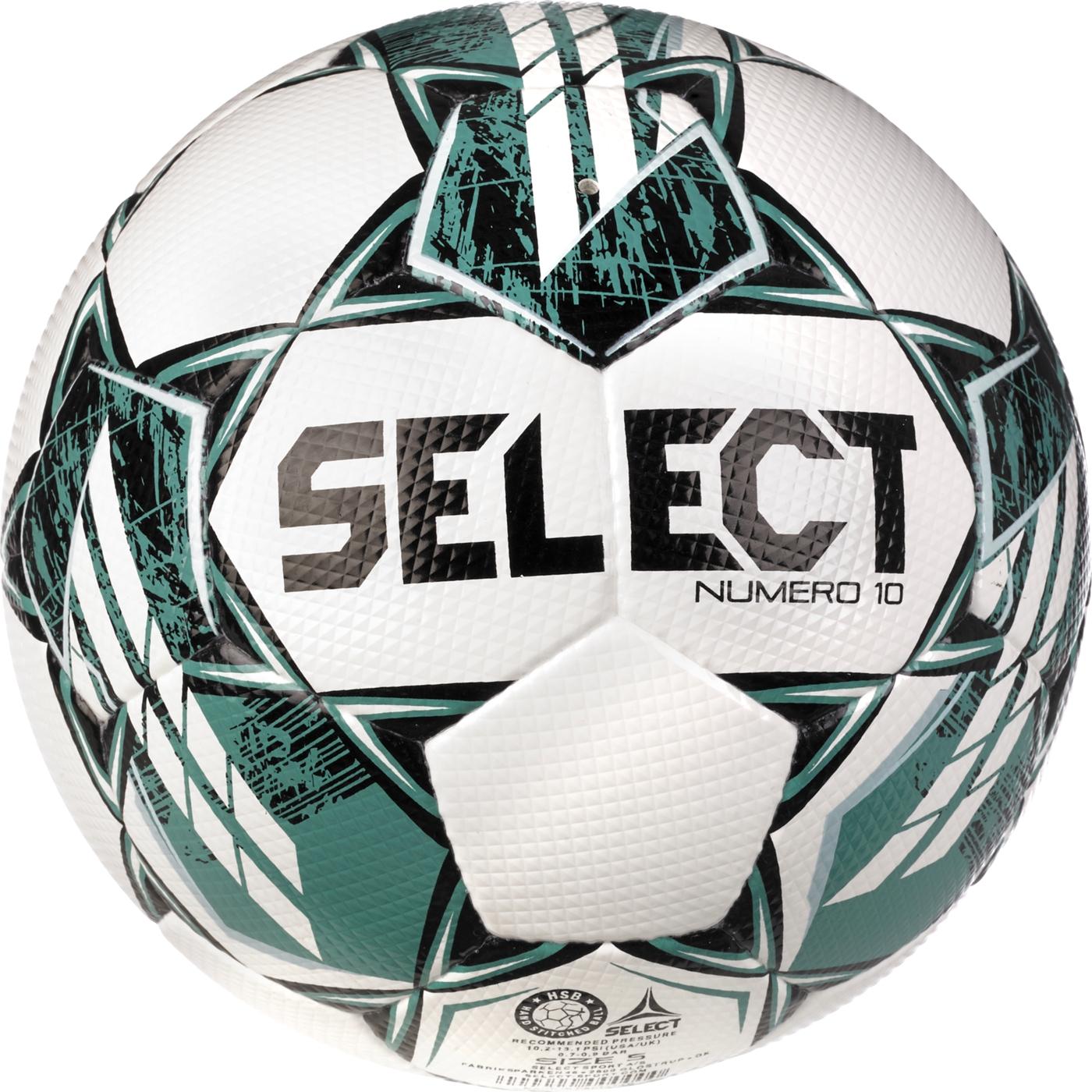 Футбольный мяч Select NUMERO 10 FIFA QUALITY PRO V23 367506-314 р. 5 Белый/Черный - фото 2