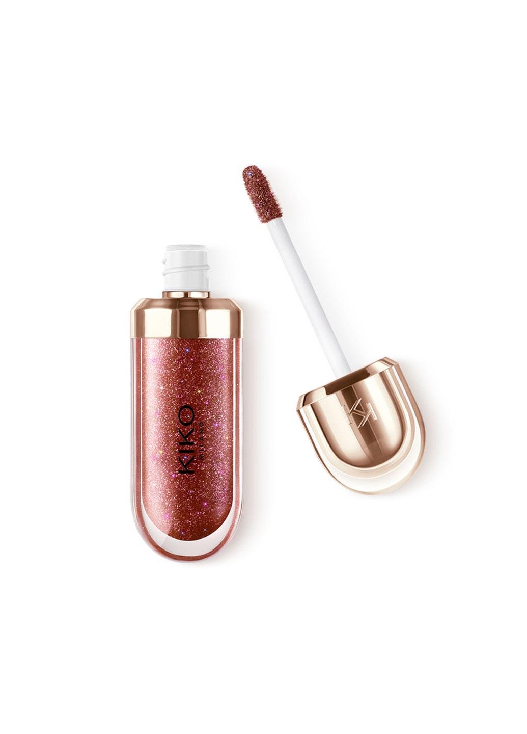 Блиск для губ Kiko Milano 3d Hydra Lipgloss Limited Edition 44 Disruptive Brown 6,5 мл Коричневий (KM000000337044)