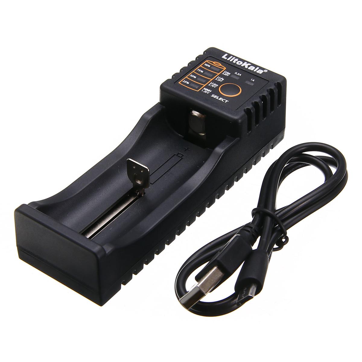Зарядний пристрій LiitoKala Lii-100 для АА/ААА/18650/16340 та ін. акумуляторів Зарядний пристрій LiitoKala Lii-100 для АА/ААА/18650/16340 та ін. акумуляторів