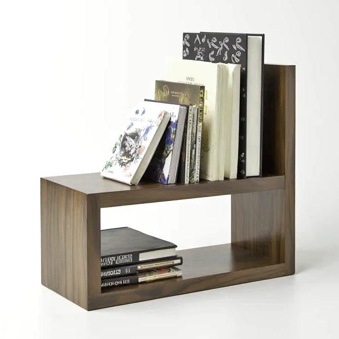 Полка книжная настольная из дерева Авелори Палисандр (КПА-022202)