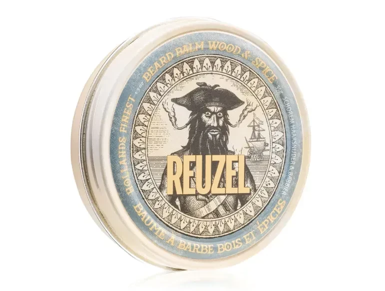 Бальзам для бороды Reuzel Beard Balm Wood&Spice увлажнение смягчение легкая-средняя фиксация 35 г