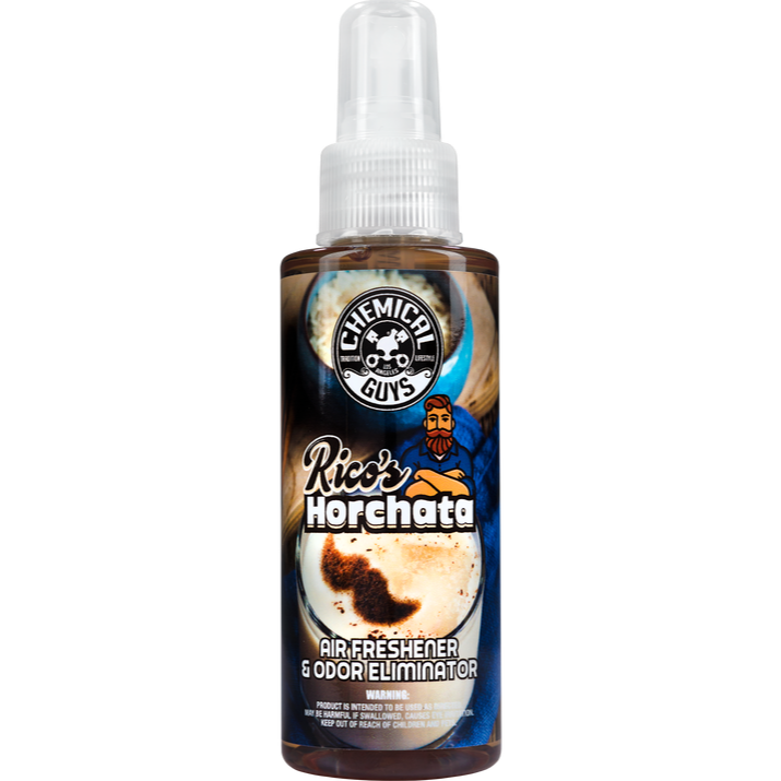 Ароматизатор Chemical Guys Air Freshener Rico's Horchata нейтрализатор запахов 118 мл Ароматизатор Chemical Guys Air Freshener Rico's Horchata нейтрализатор запахов 118 мл
