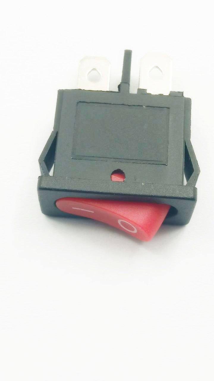 Перемикач Daier KCD1-12-101 ON-OFF 2pin 6A 250V Червоний (34922)