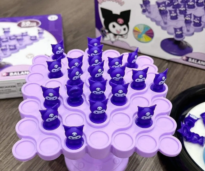 Игра настольная Kuromi Balance 50 фигурок - фото 3 Игра настольная Kuromi Balance 50 фигурок - фото 3