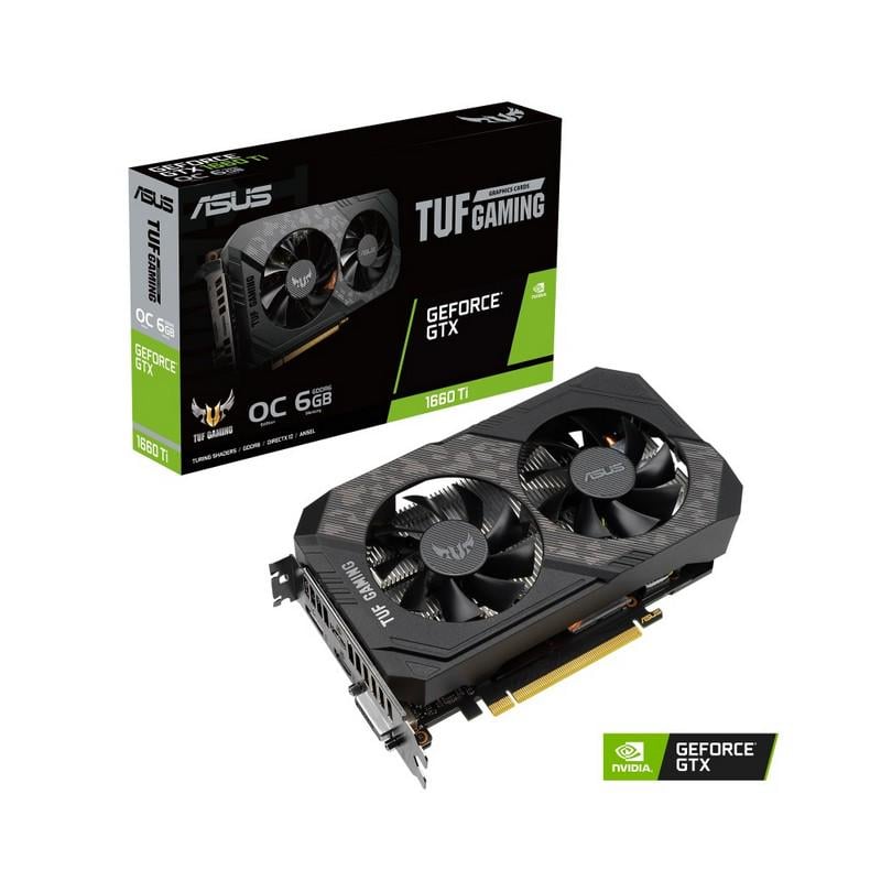 Відеокарта Asus GeForce GTX 1660 Ti 6 GB GDDR6 TUF Gaming Evo OC (TUF-GTX1660TI-O6G-EVO-GAMING) - фото 2