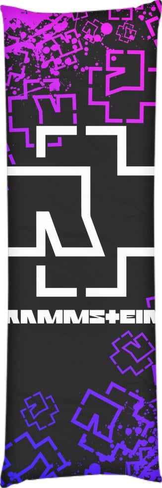 Подушка дакимакура Rammstain 12 50x150 см (13546104)