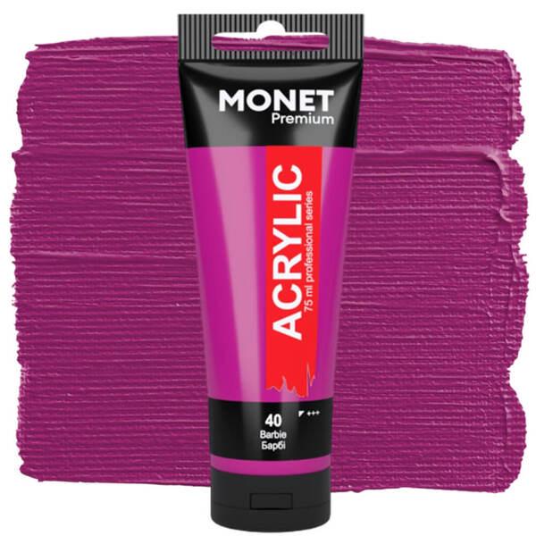 Акрилова фарба Monet 40 75 мл Барбі (7530140) - фото 1 Акрилова фарба Monet 40 75 мл Барбі (7530140) - фото 1