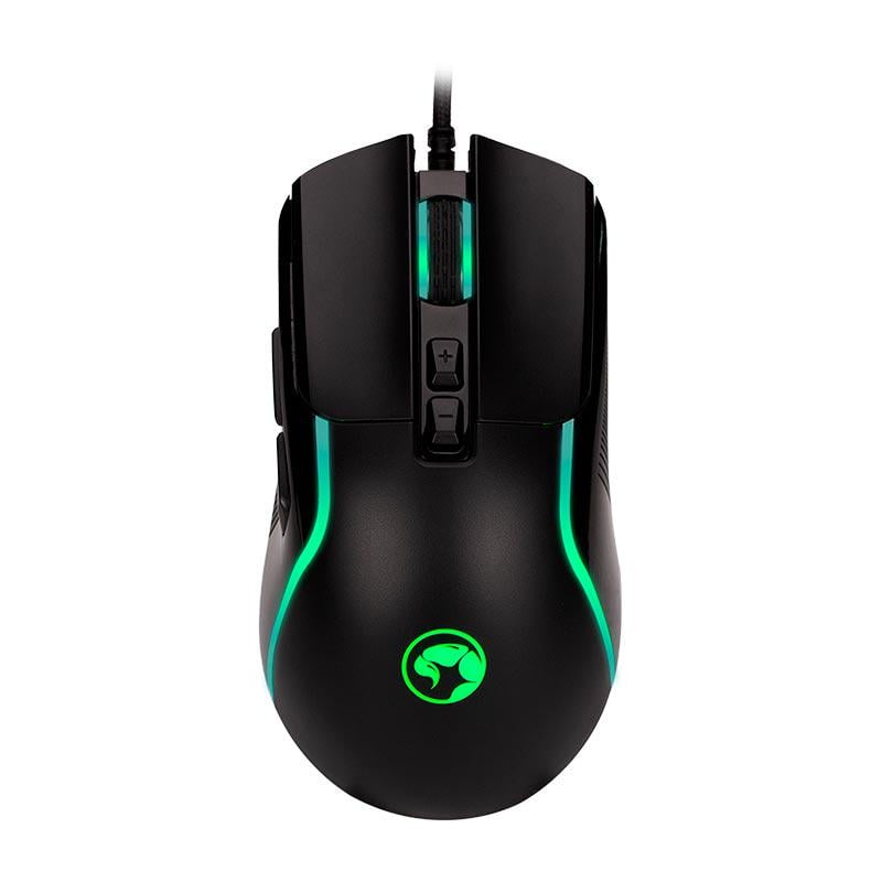 Комп'ютерна мишка провідна Marvo CAPO 20 Wired Mouse M292 з RGB-підсвічуванням Чорний (22562484)