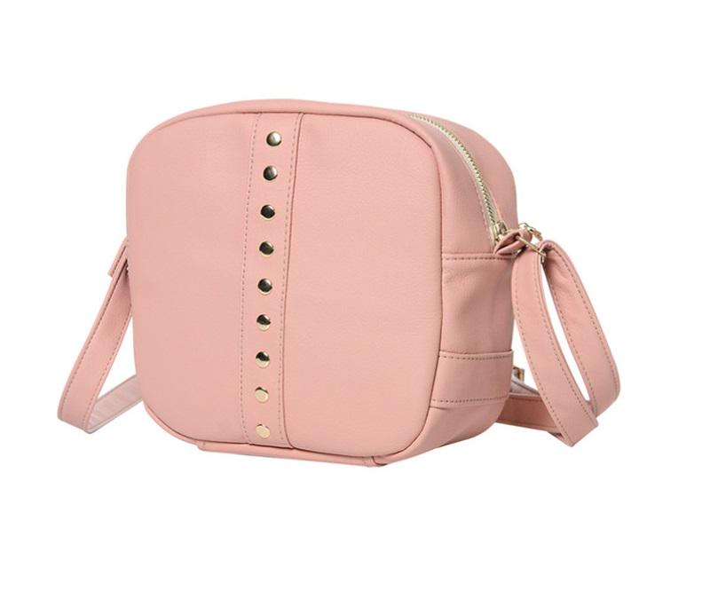 Сумка женская Sambag CBa кроссбоди Пудра (50223006а)