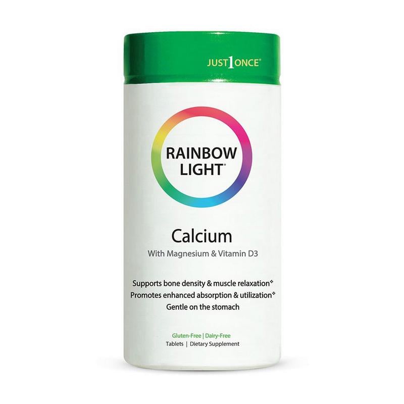 Кальций и магний с витамином D3 Rainbow Light Calcium и Magnesium & Vegan D3+ 180 табл.