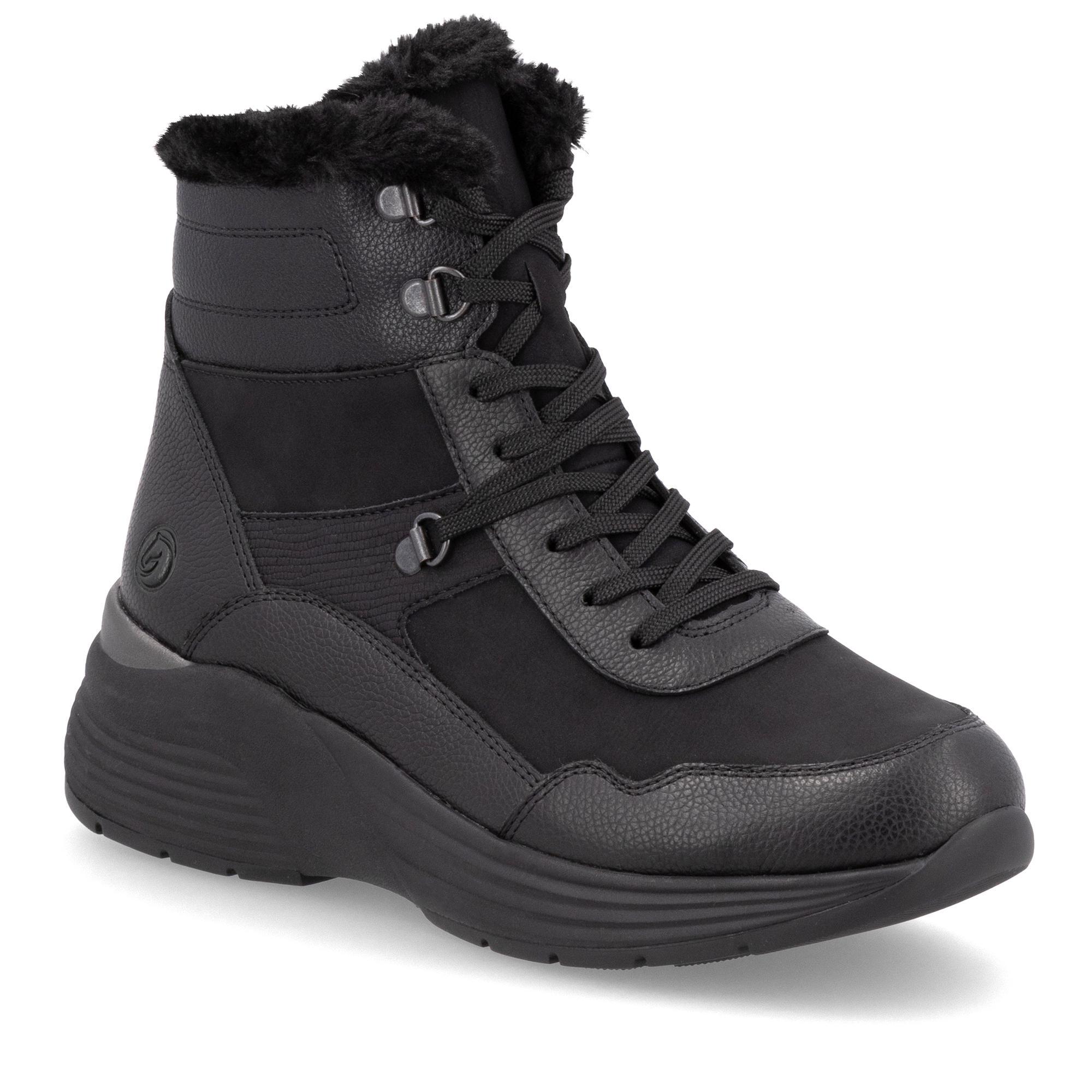 Ботинки женские зимние REMONTE спортивные р. 39 Черный (013817-39)